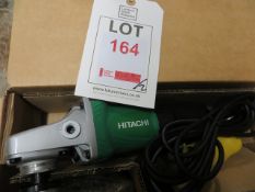 Two Hitachi G13SE2 125mm disc grinder 110v (boxed)