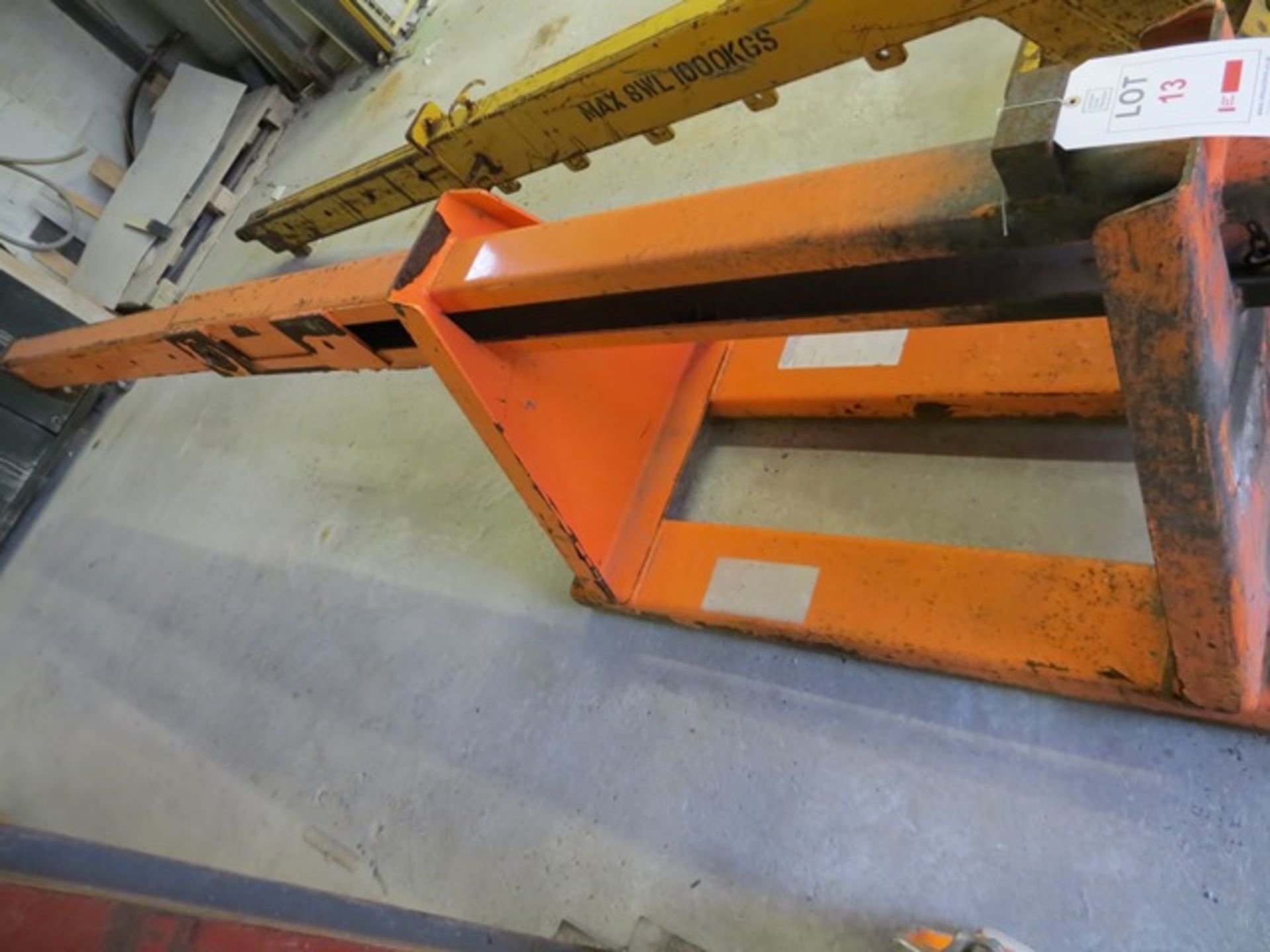 Unnamed Crane Jib. Thorough examination certificate due 30/01/2020. - Image 2 of 2
