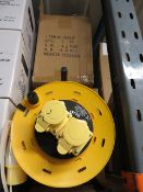 Two SMJ 25m 110v Cable Reels (Boxed)