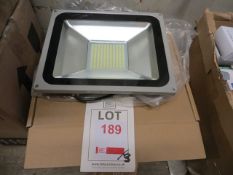 Three wallmounted LED Floodlights model 22DVPF100W (boxed)