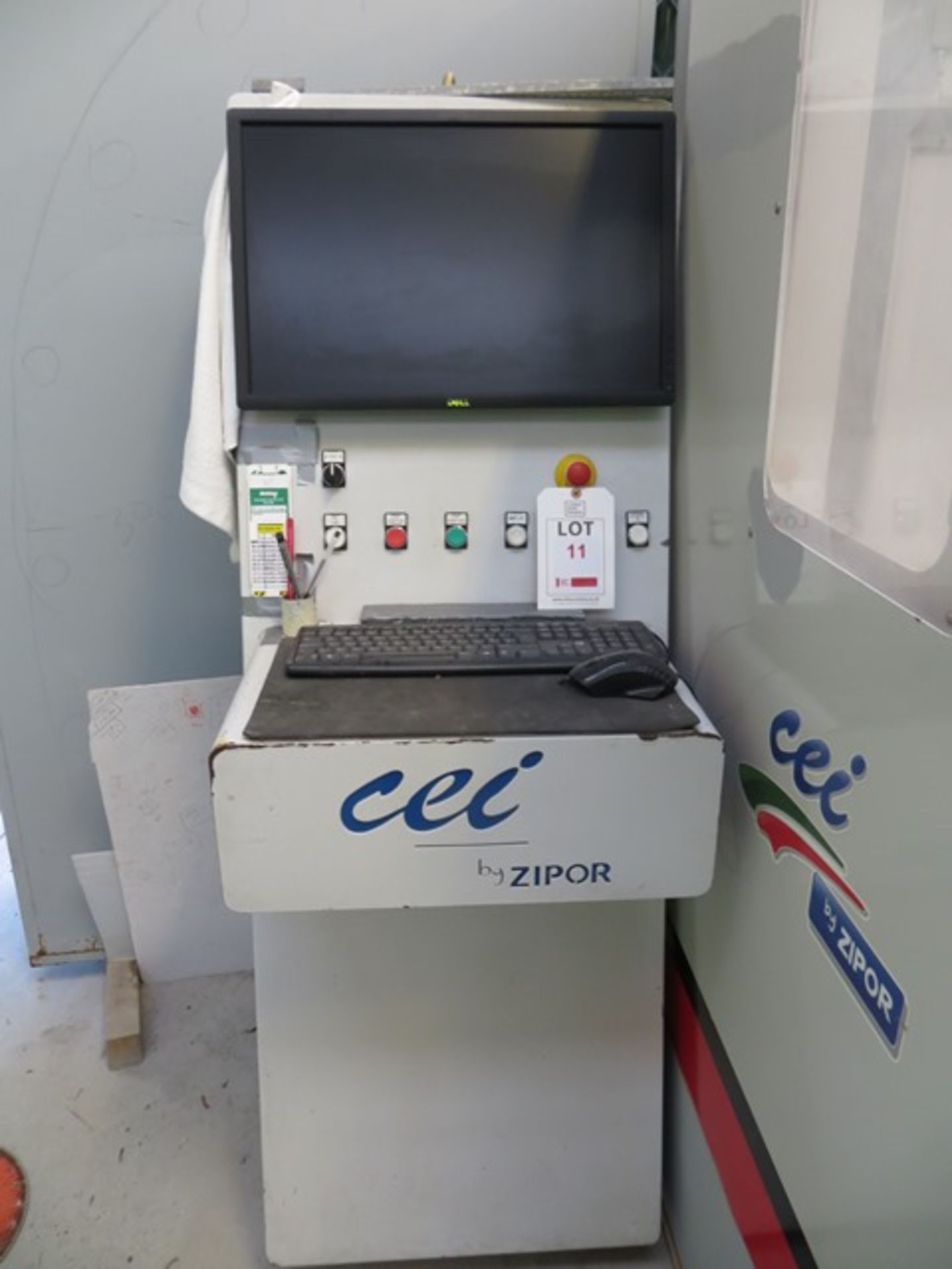 Cei by Zipor Stonecut 5x CNC cutting machine line with unload conveyor, 5 axis fully automated - Image 4 of 9