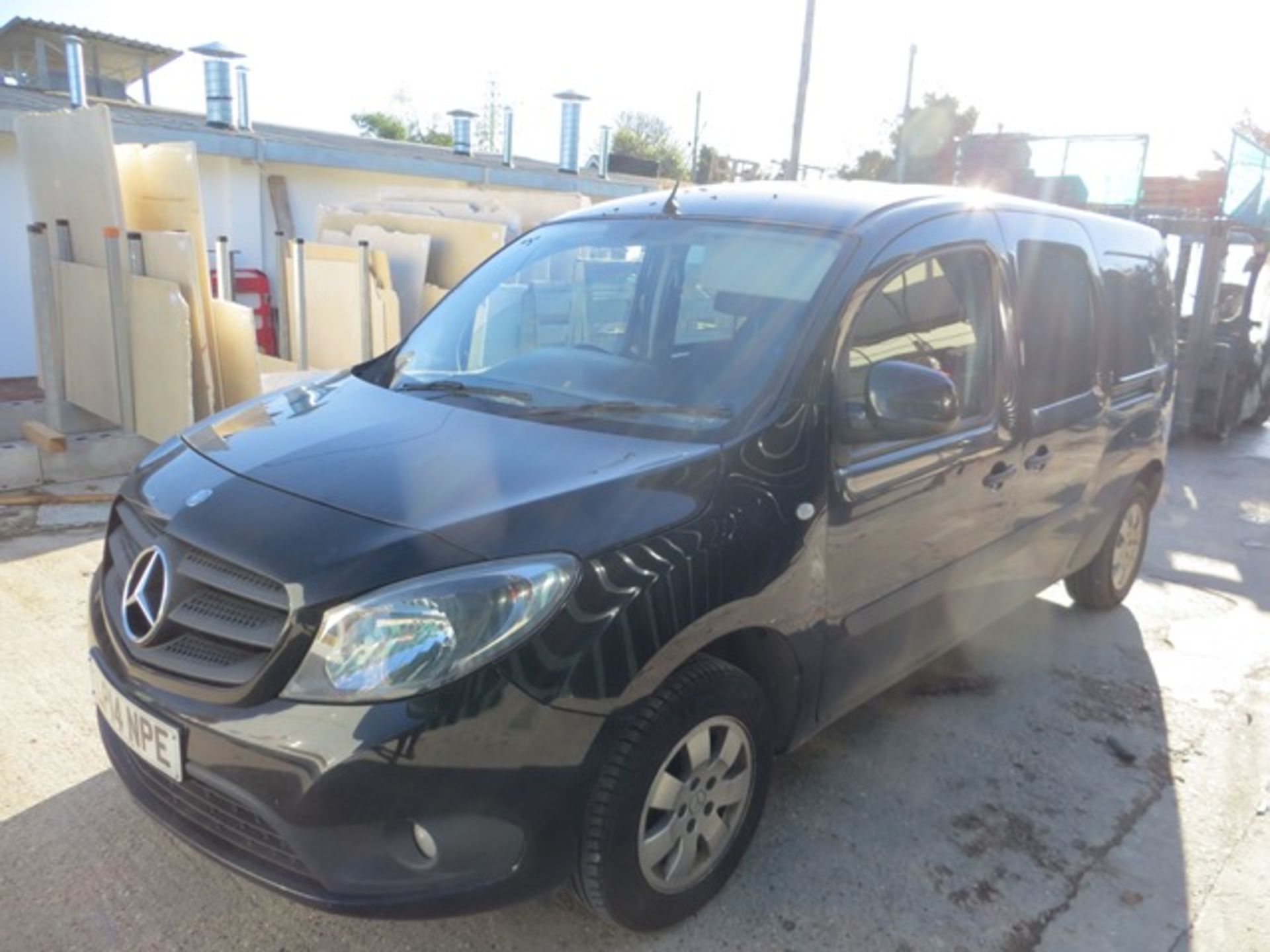 Mercedes Benz Citan 109 Cdi Dualiner 5 seater diesel panel van Reg No LP14NPE 1461cc d.o.r. 06/08/ - Image 2 of 9