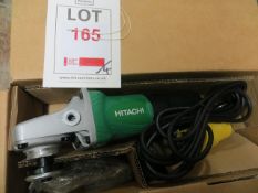 Four Hitachi G13SE2 125mm disc grinder 110v (boxed)