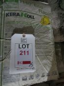 126 bags of Kerakoll H40 Eco Rapid extra fast setting aggregate/adhesive 25Kg bags Grigo on 3