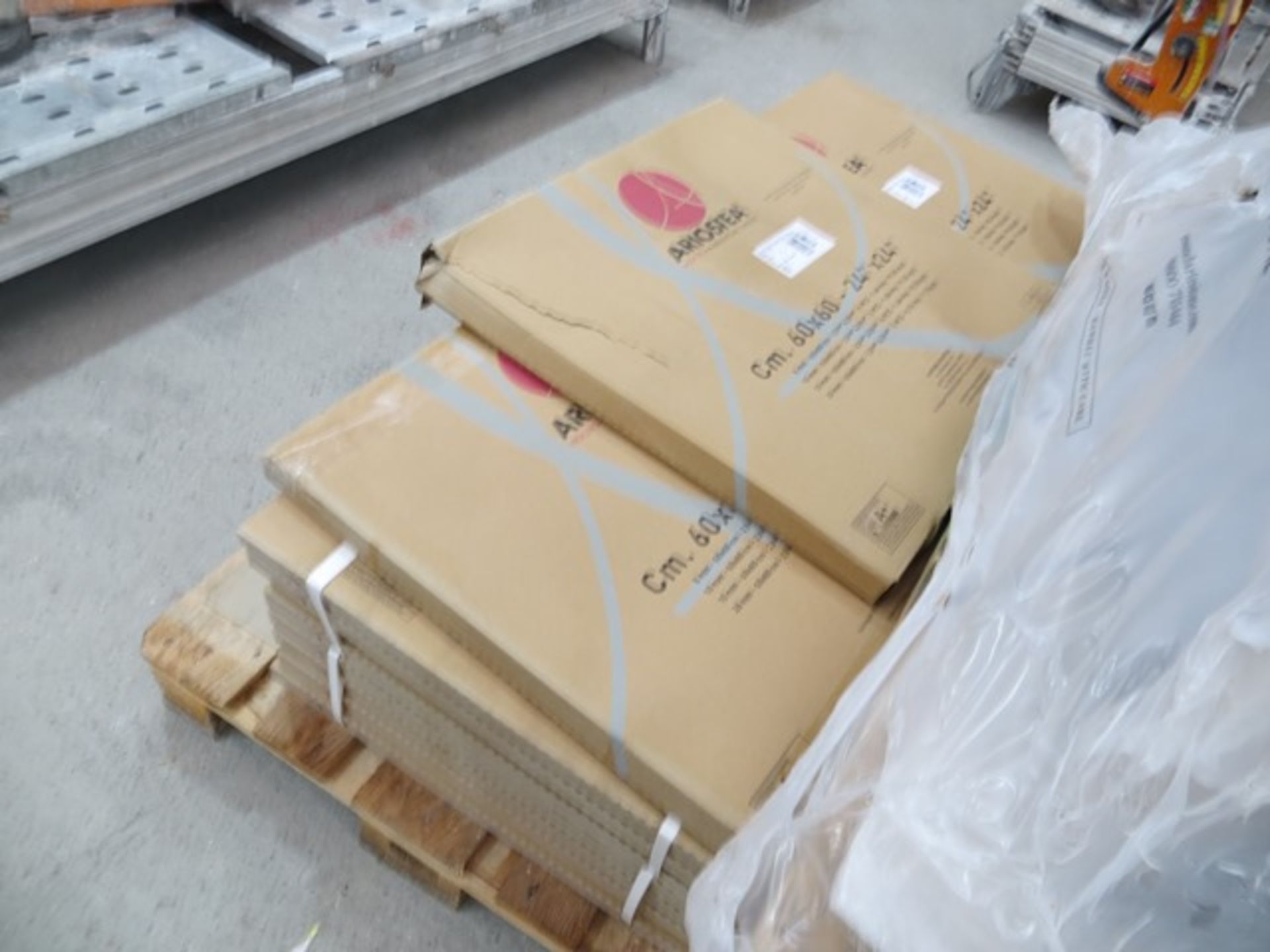 Pallet Containing various Varna Flamed Granit Tiles 900 x 600 x 30mm, Eighteen Boxes of Ariostea - Image 3 of 4