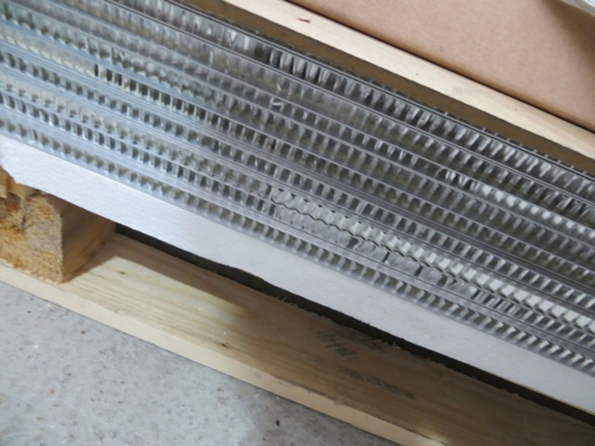 Pallet containing approx nine 2500mm x 1300mm Aluminium Honeycombe Panels - Image 2 of 3