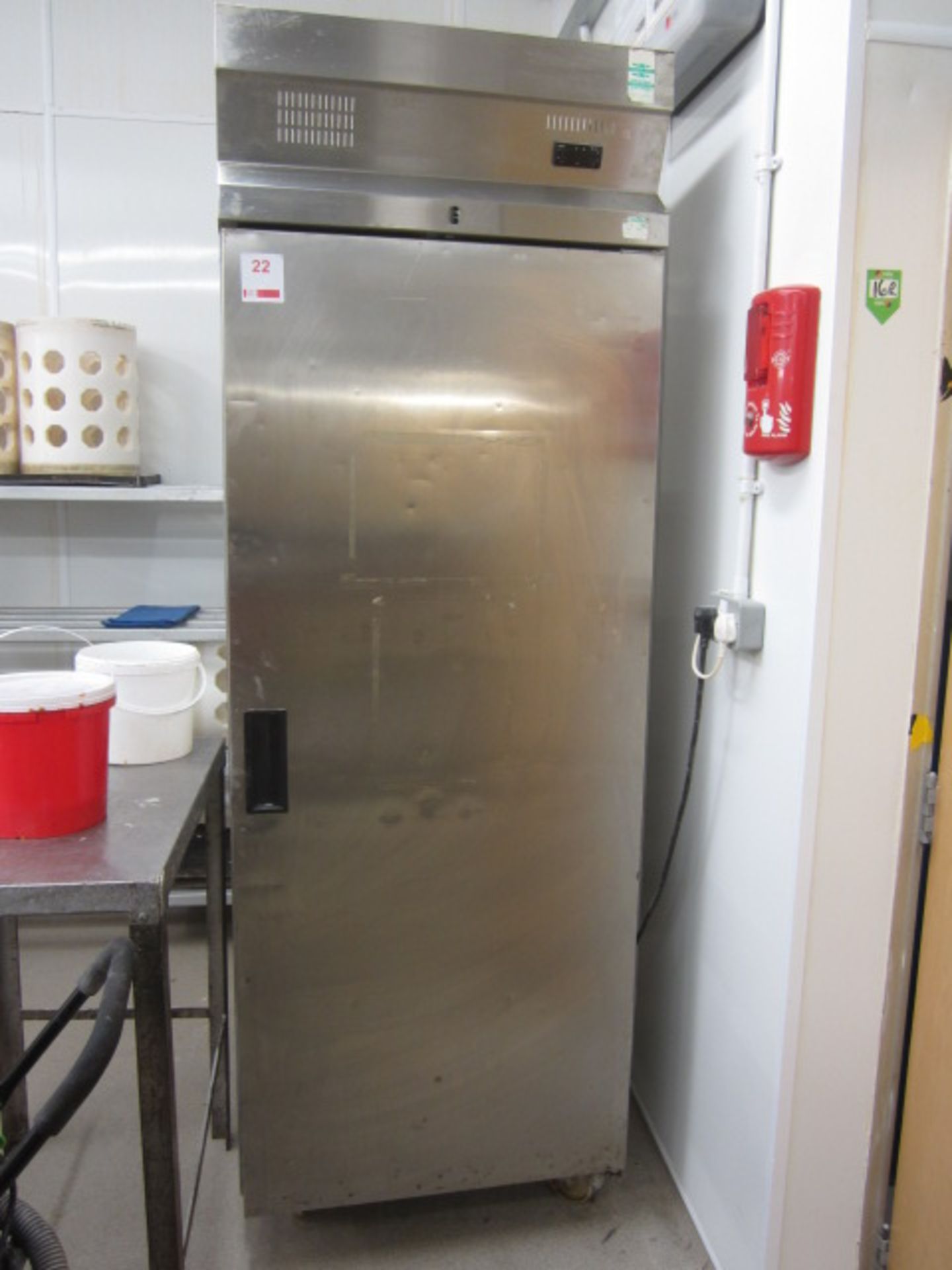 MPS Wholesale CA170/MPS stainless steel door commercial refrigerator s/n: 1275847 (Please note: