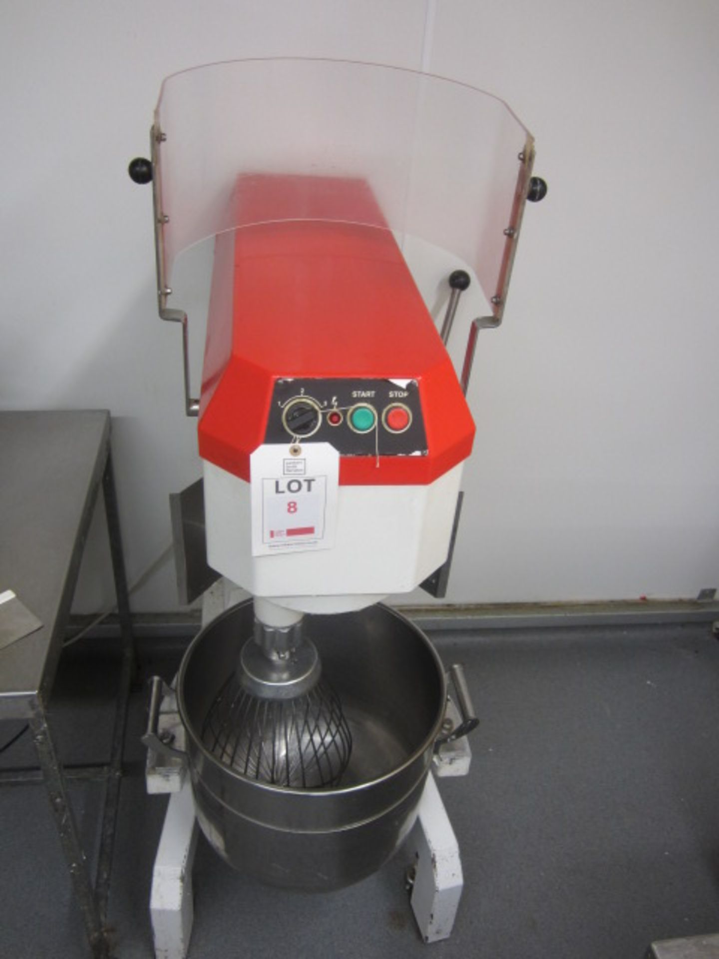 Unnamed commercial bowl mixer, bowl diameter 450mm Model, s/n and date: unknown (Please note: - Image 5 of 5