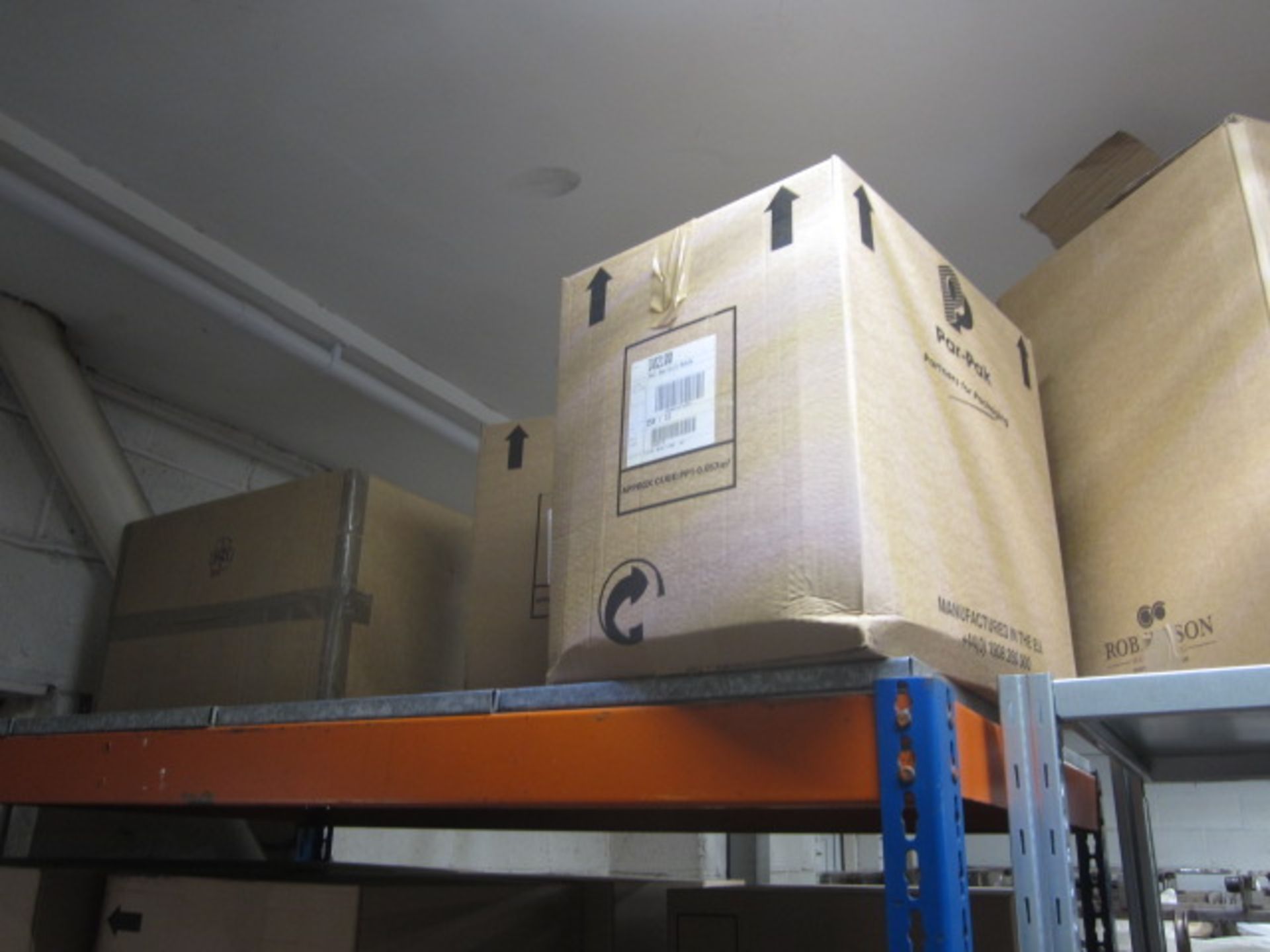 Quantity of assorted packaging stock to include plastic boxes, small open cavity acetate, plastic - Image 4 of 13