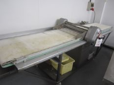 Seewer AG AUT 504 pastry break Model: 8 s/n: 649000 Machine No: 3784 550mm infeed belt width, 1500mm