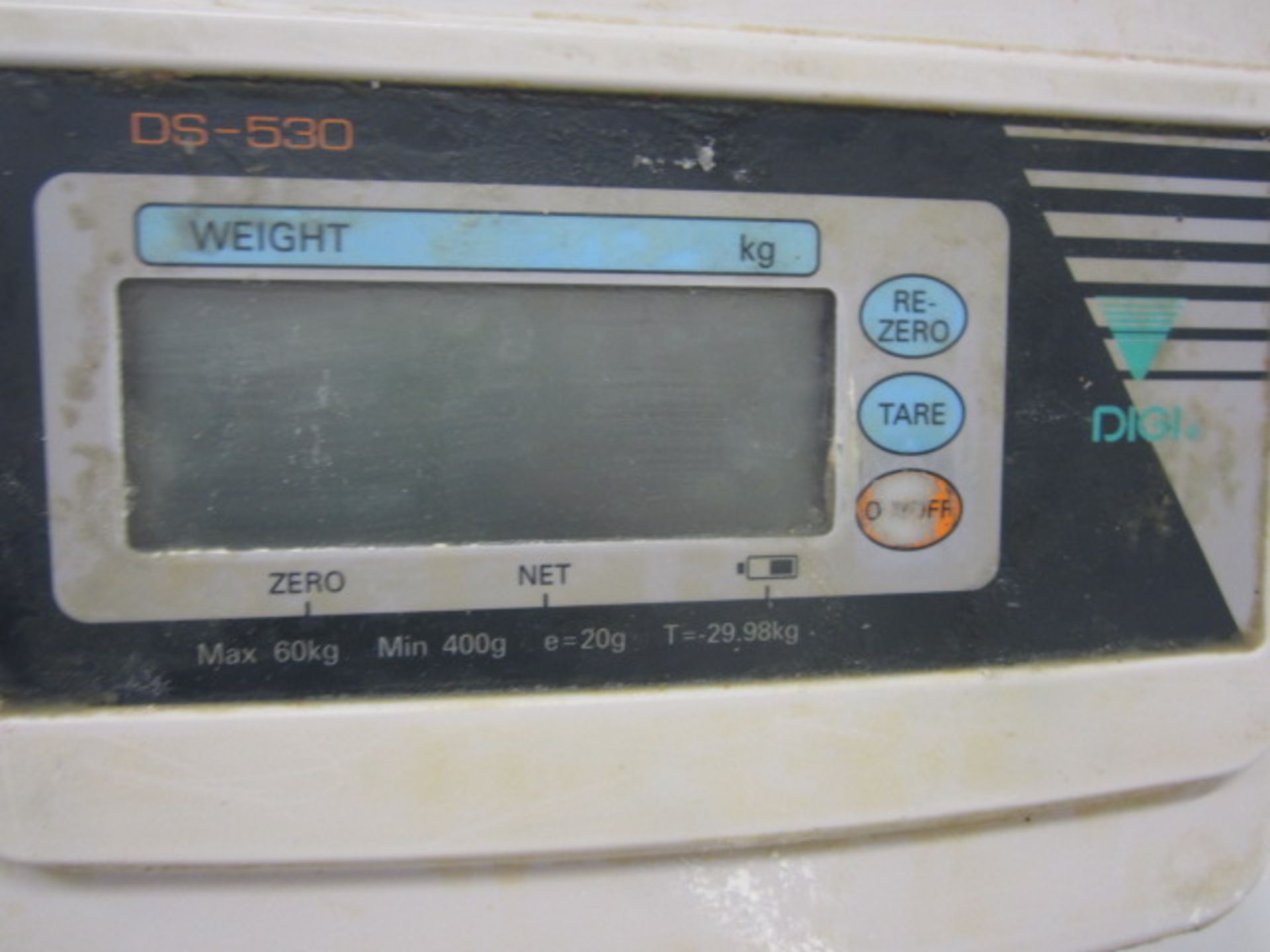 Digi DS-530 bench top stainless steel digital weigh scales Max 60kg - Image 3 of 4