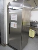 Foster Xtra XR600H stainless steel single door commercial refrigerator unit s/n: E5420419 No