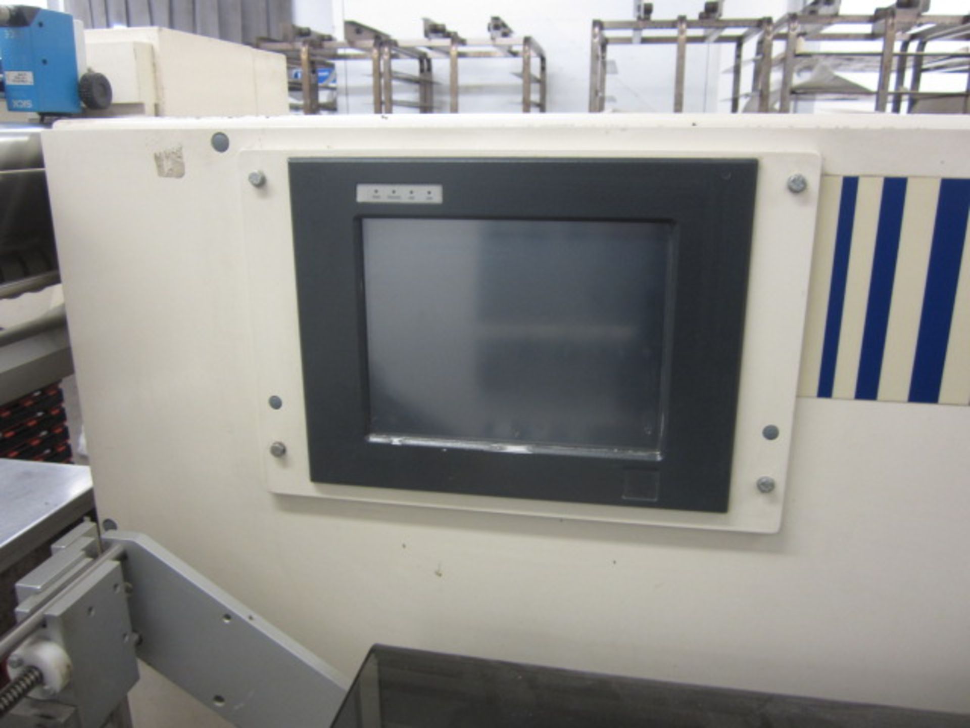 Ilapak Carrera 2000 PC flow wrapper, with stop/start and touch screen control s/n: 03 184 (2003) - Image 5 of 11