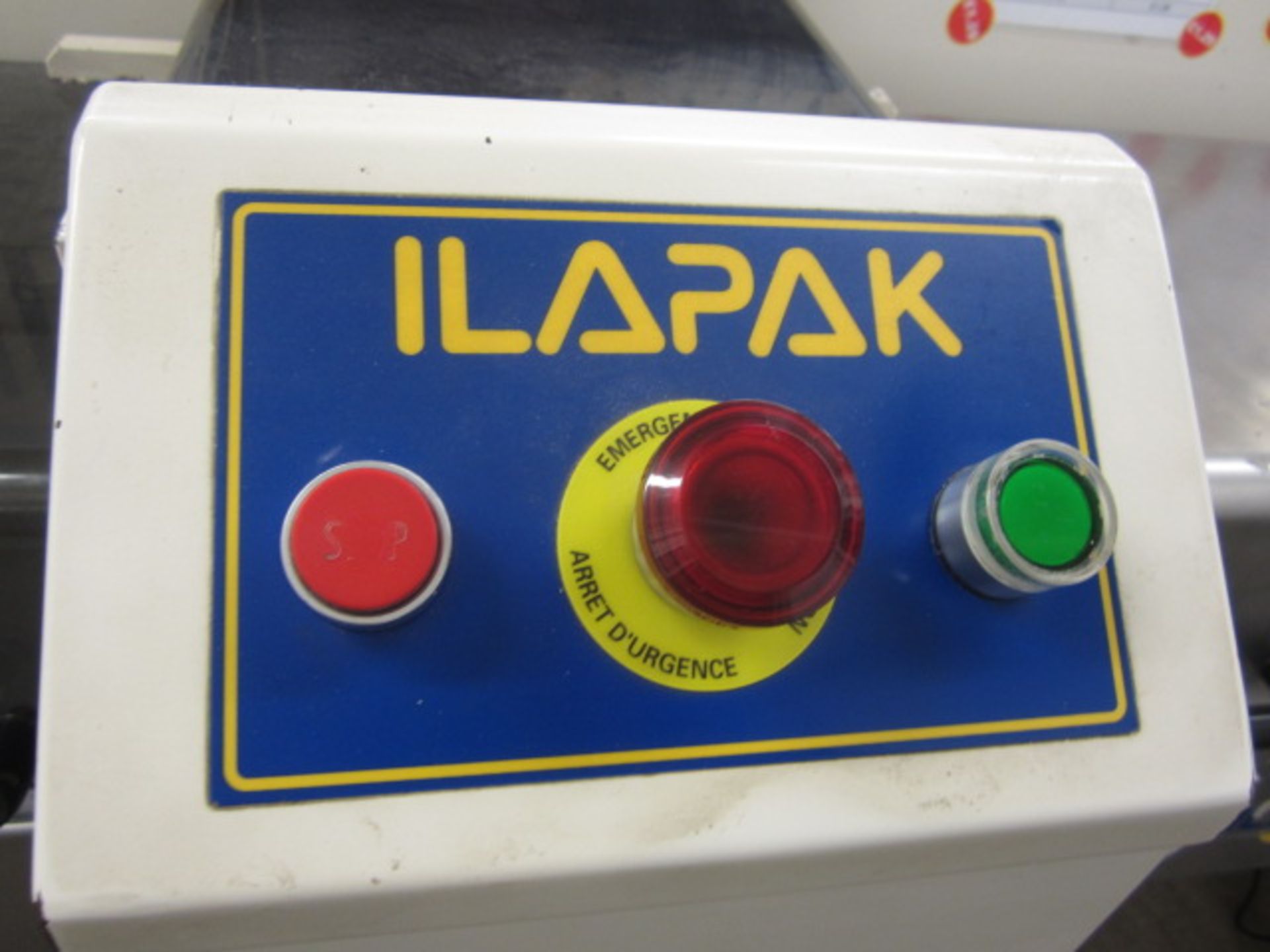 Ilapak Carrera 2000 PC flow wrapper, with stop/start and touch screen control s/n: 03 184 (2003) - Image 8 of 11
