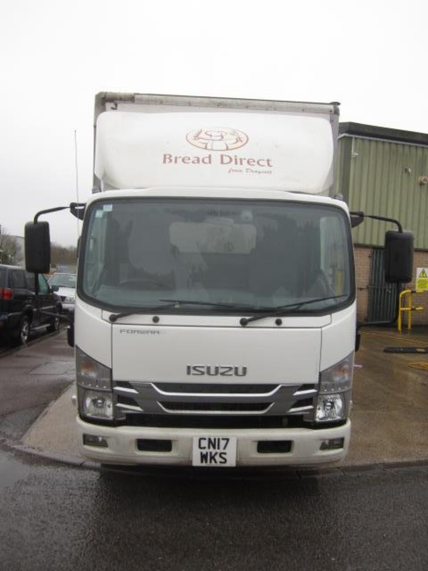 Isuzu Forward N750.190 Euro 6, 7.5 ton rigid box lorry with Palfinger folding tail lift - Image 3 of 12