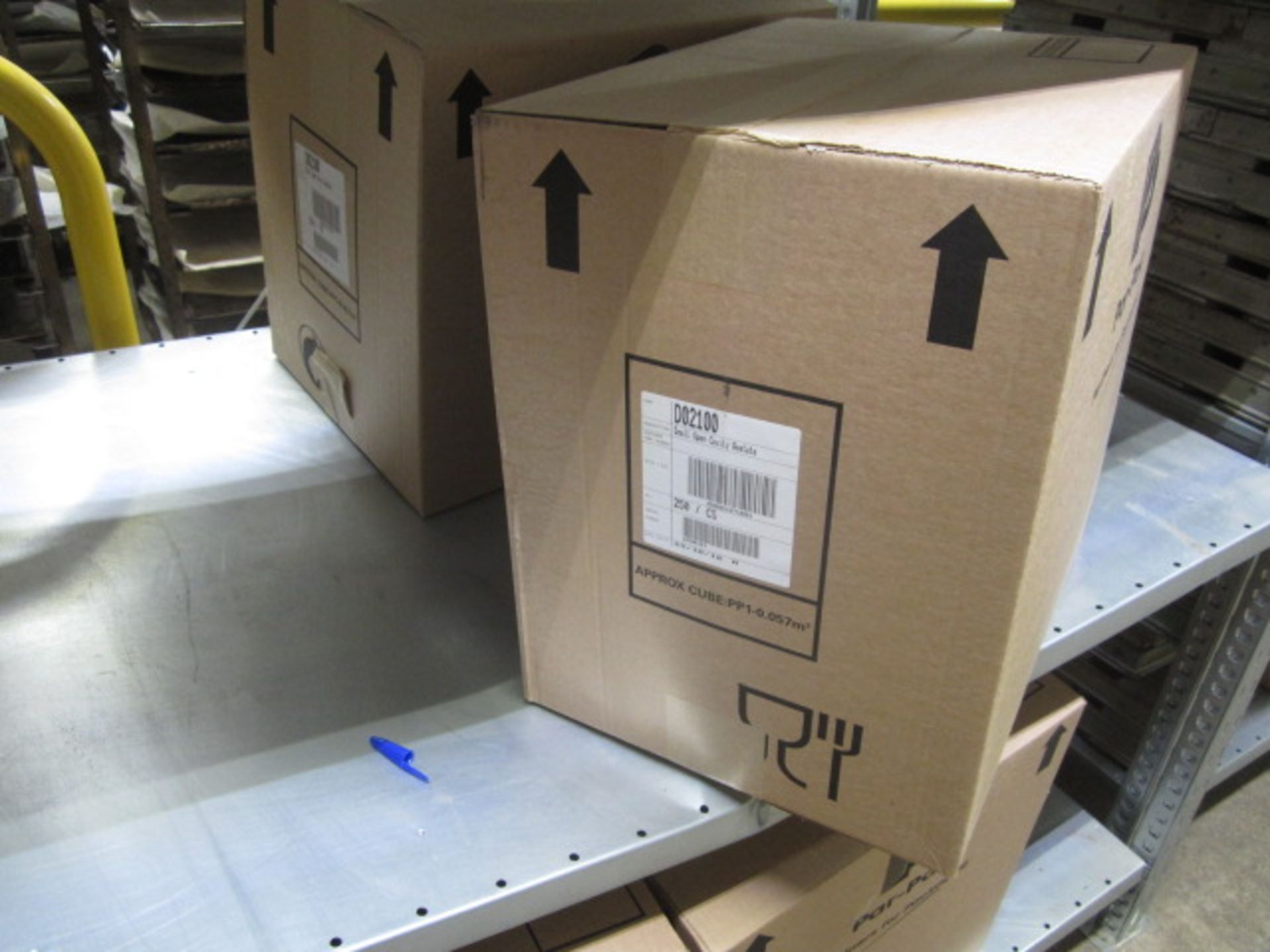 Quantity of assorted packaging stock to include plastic boxes, small open cavity acetate, plastic - Image 8 of 13