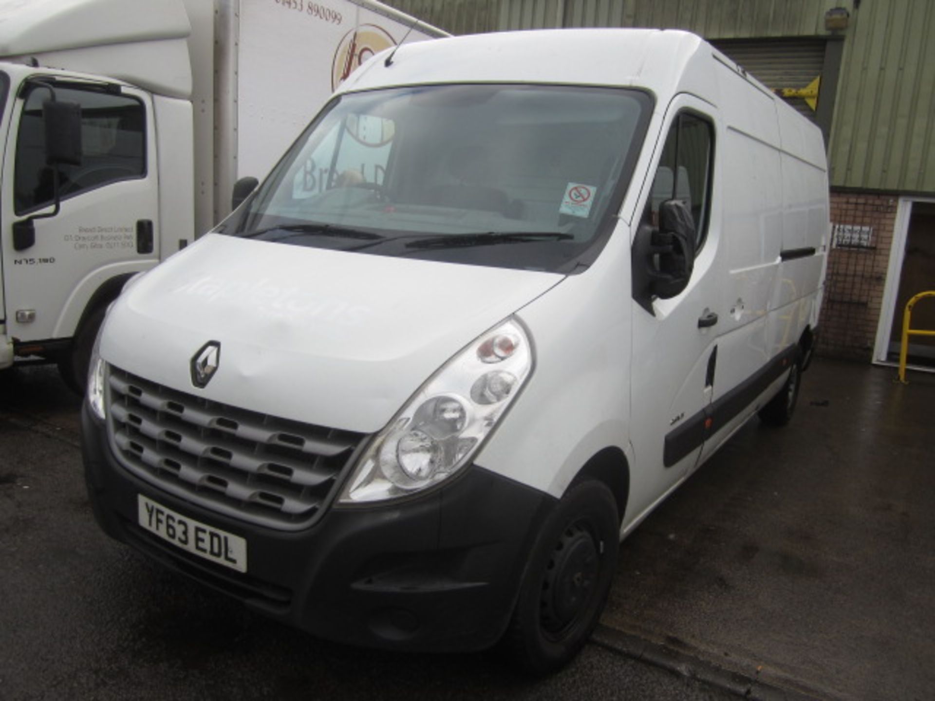 Renault Master LM35 Dci 125 LWB high roof panel van Registration: YF63 EDL Recorded mileage: 235,803