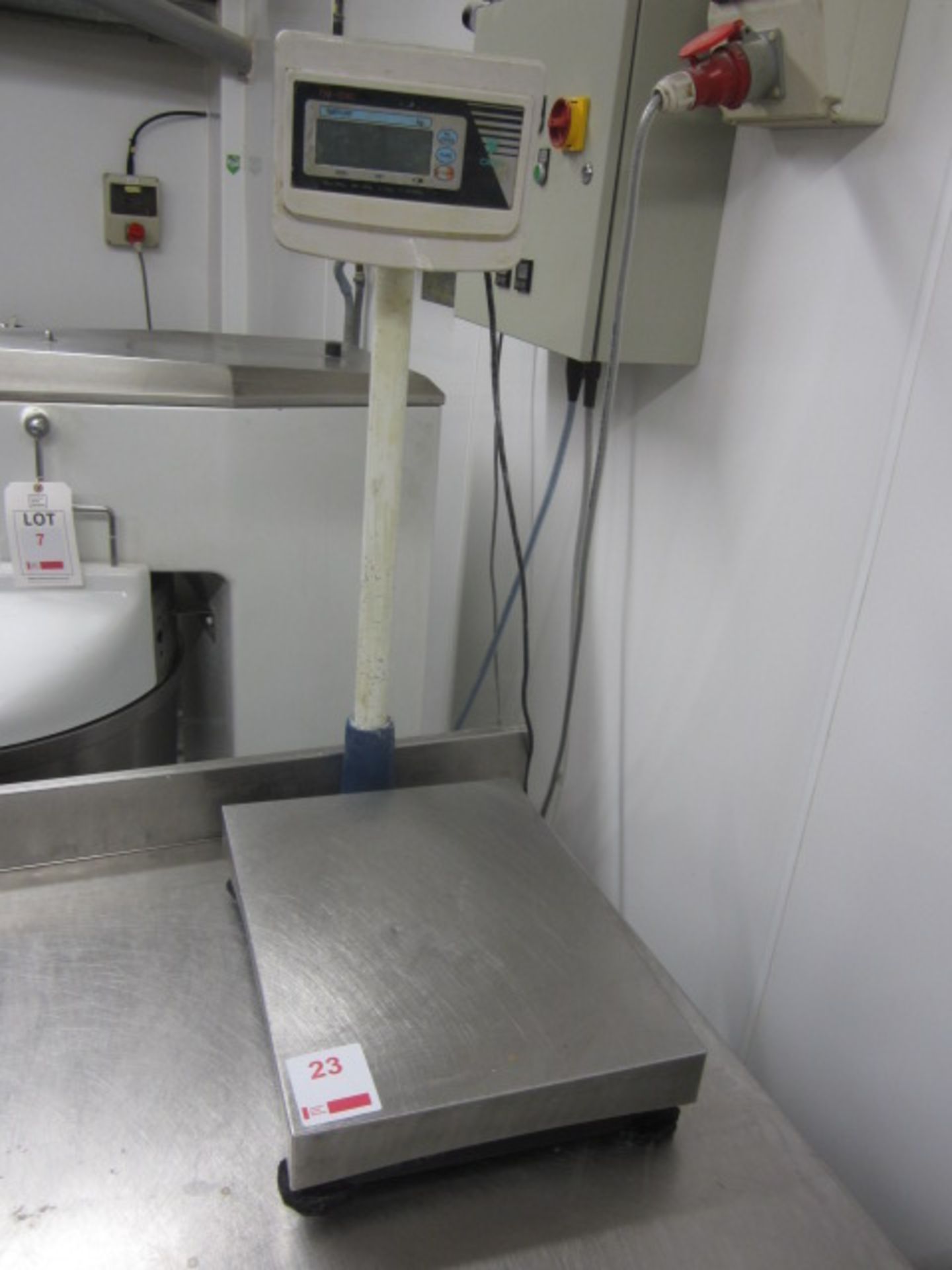 Digi DS-530 bench top stainless steel digital weigh scales Max 60kg - Image 2 of 4