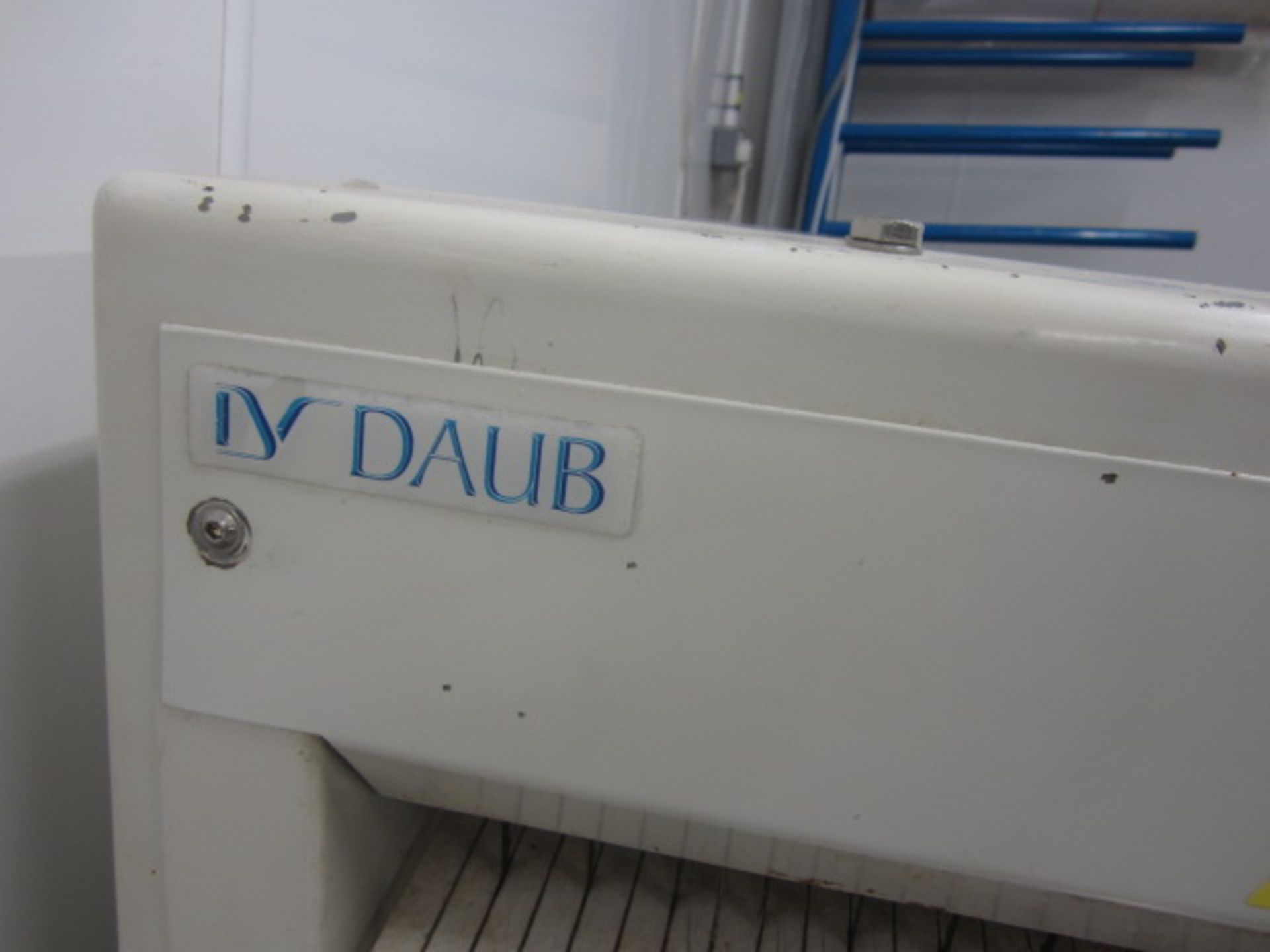 Daub 208/52 belt feed bread slicer s/n: 21883 (2008) Please ensure sufficient resource / handling - Image 3 of 8