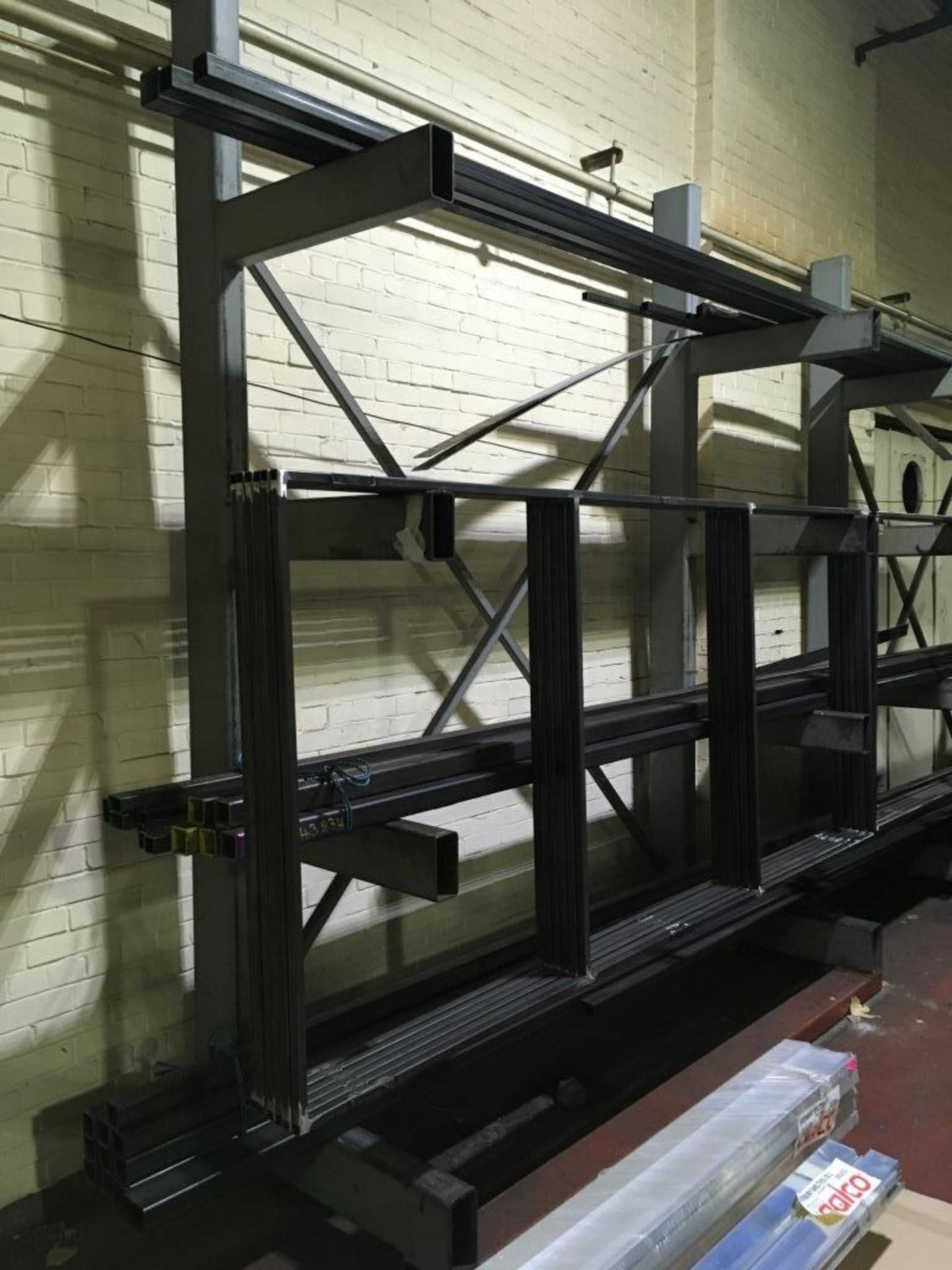 Eleven heavy duty works racks, mostly cantilever (contents not included). A work Method Statement - Image 7 of 10