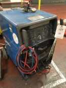 Miller Syncrowave 350LX AC/DC squarewave power source, Serial No. LH390087L, with TA XC600 water
