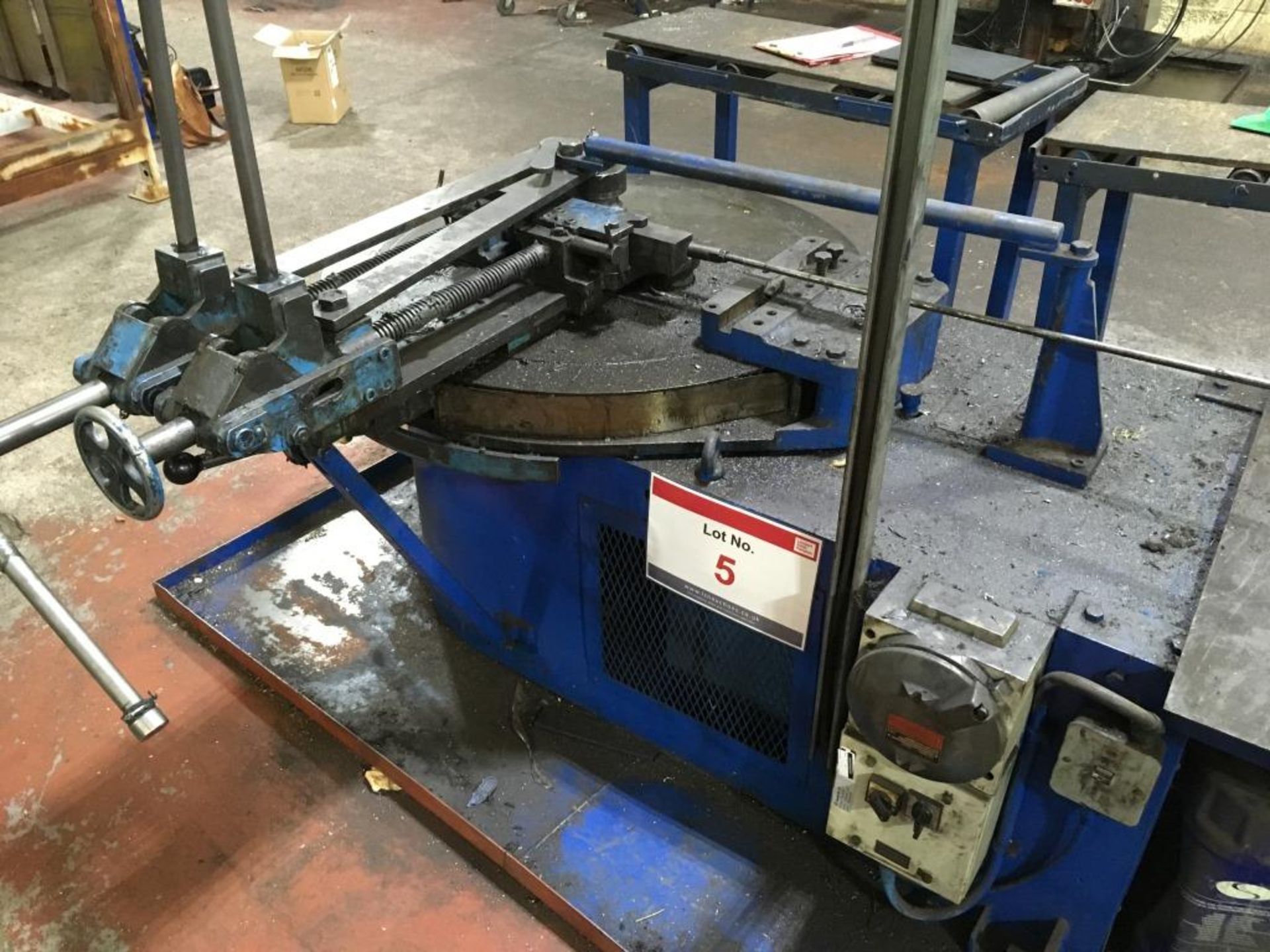 Hilmor hydraulic pipe bender, Model MD3B, Serial No. 8254.1.83 3A.5435. A work Method Statement - Bild 2 aus 5