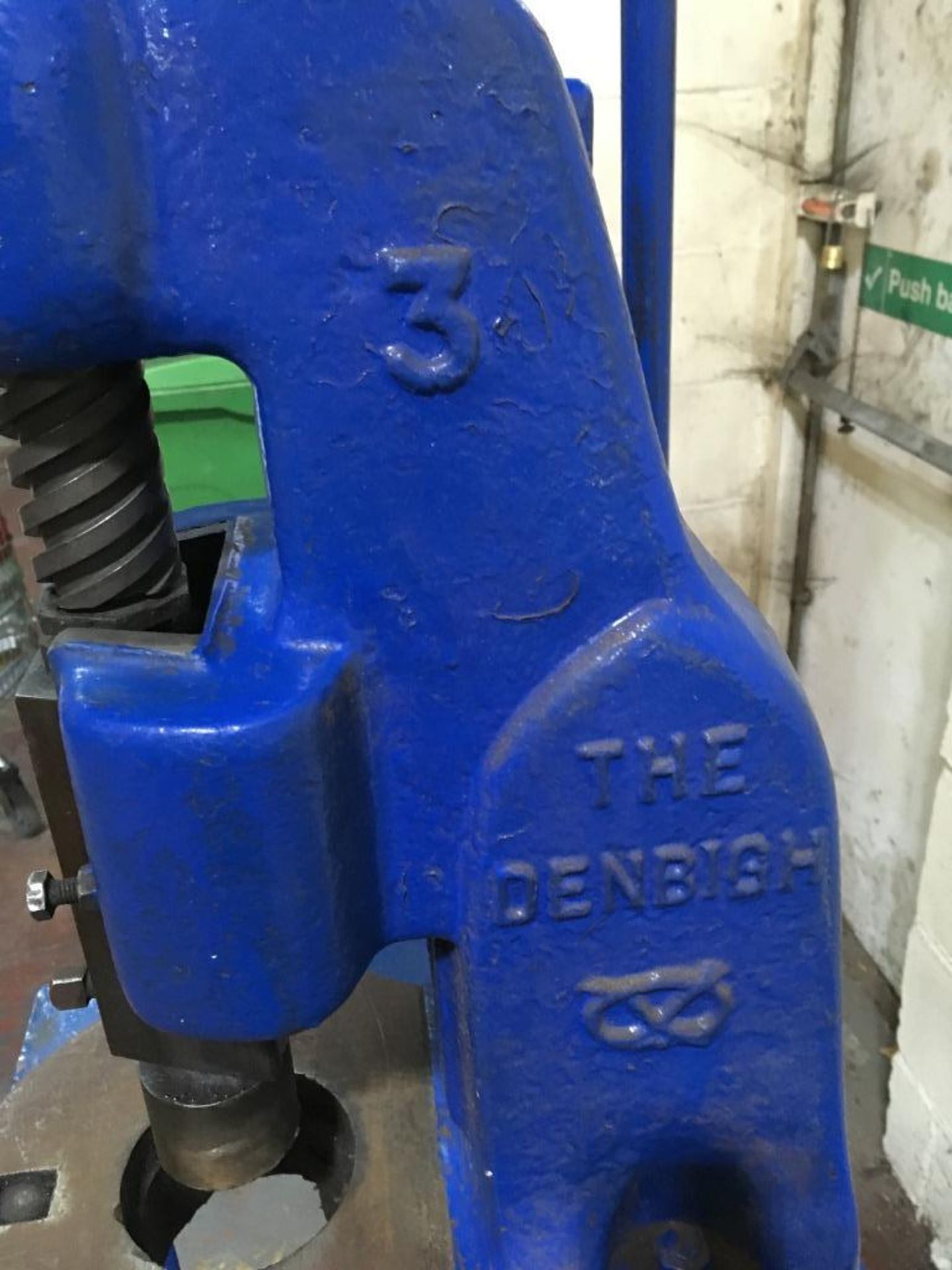 Denbigh 3 fly press and bench - Image 4 of 4