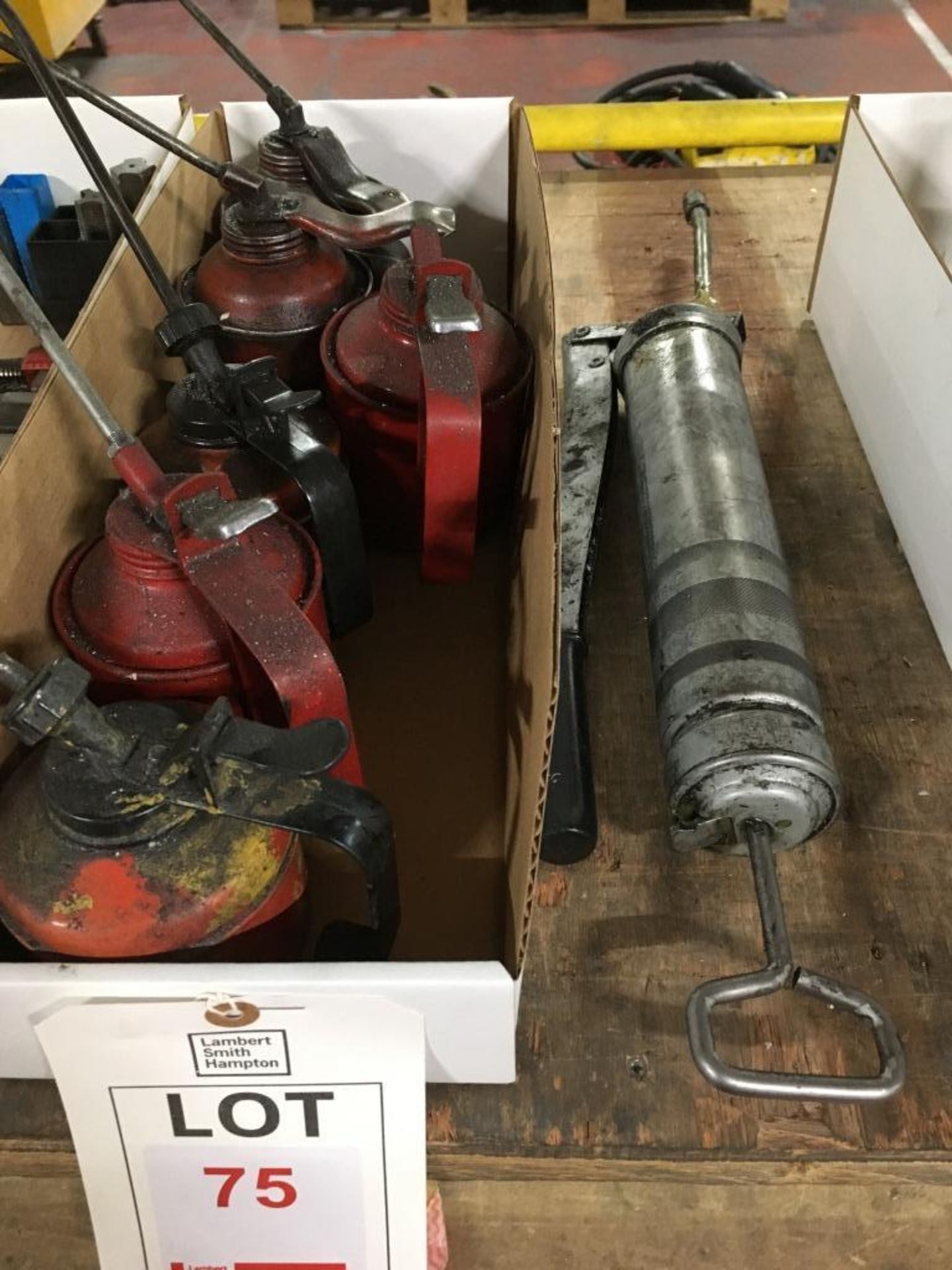 Various grease applicators