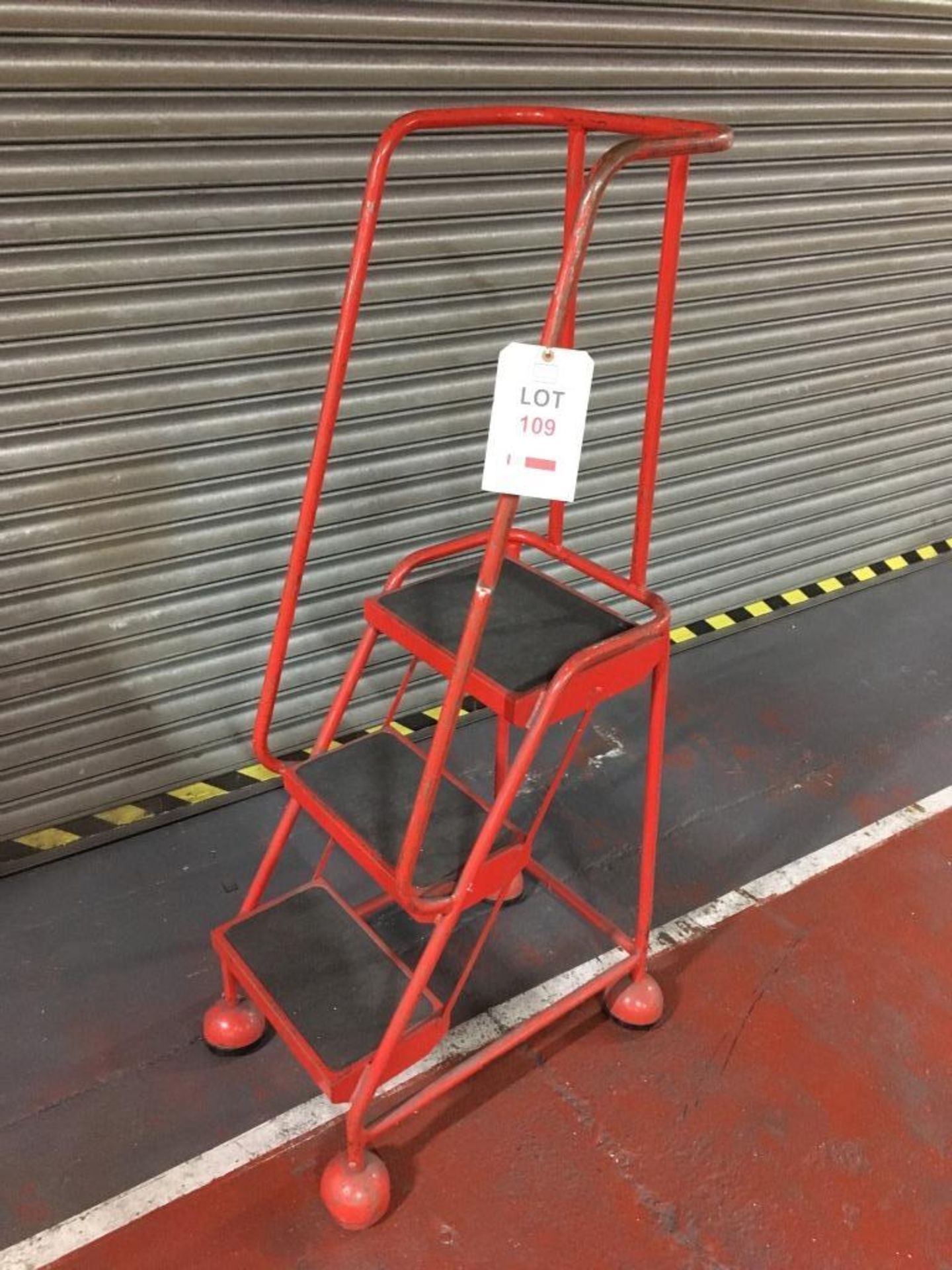 Three tread step ladder