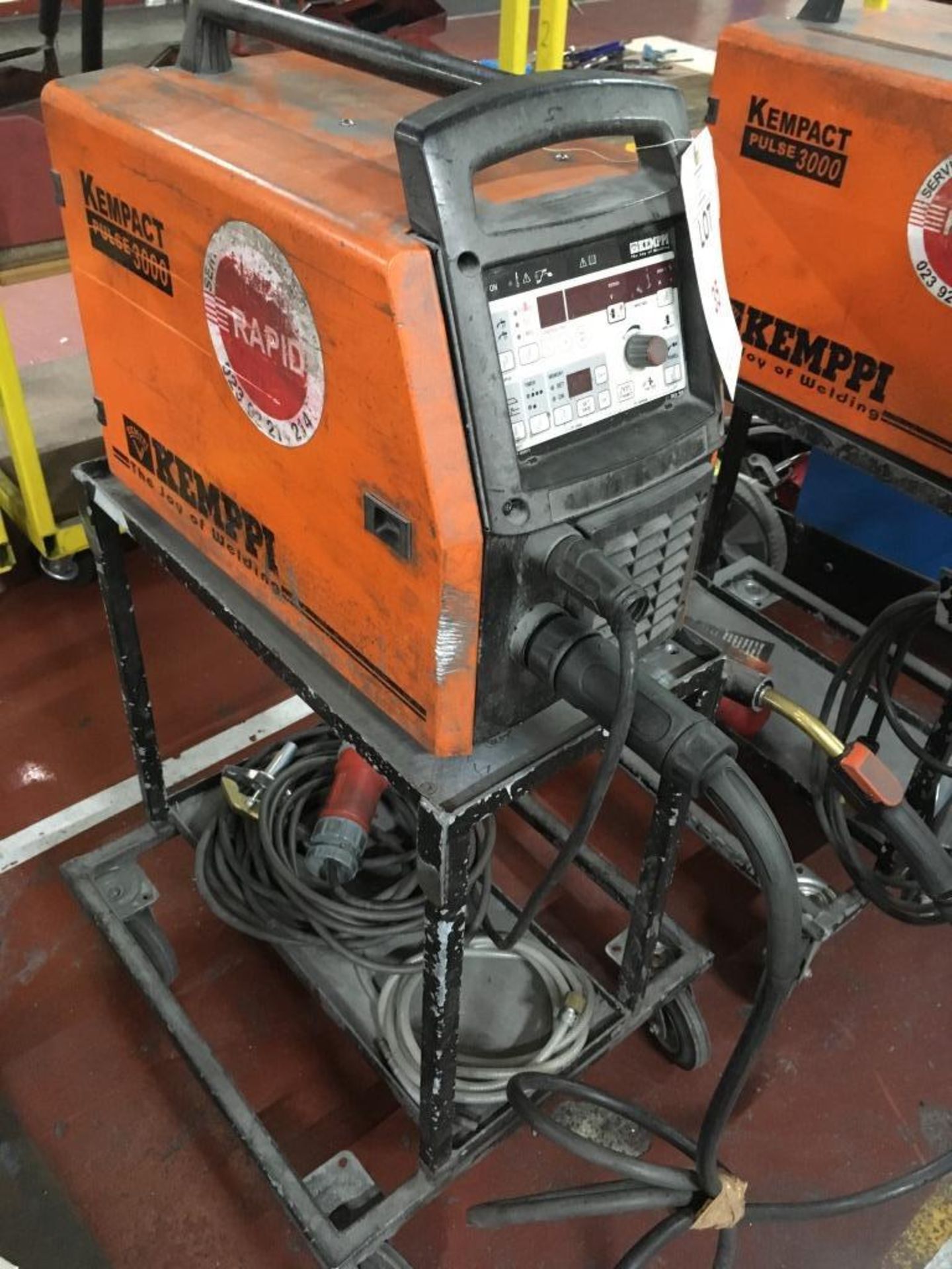 Kemppi Kempact Pulse 3000 mig welder, Serial No. 1337443U - Image 2 of 4