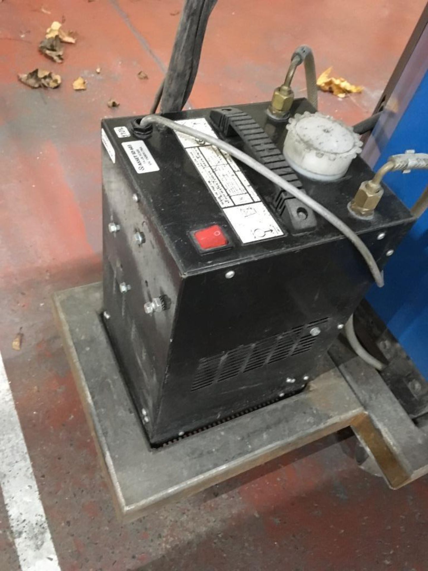 Miller Syncrowave 351 ACDC welding power source, Serial No. KG106357, with TA XC600 water cooler - Bild 6 aus 7