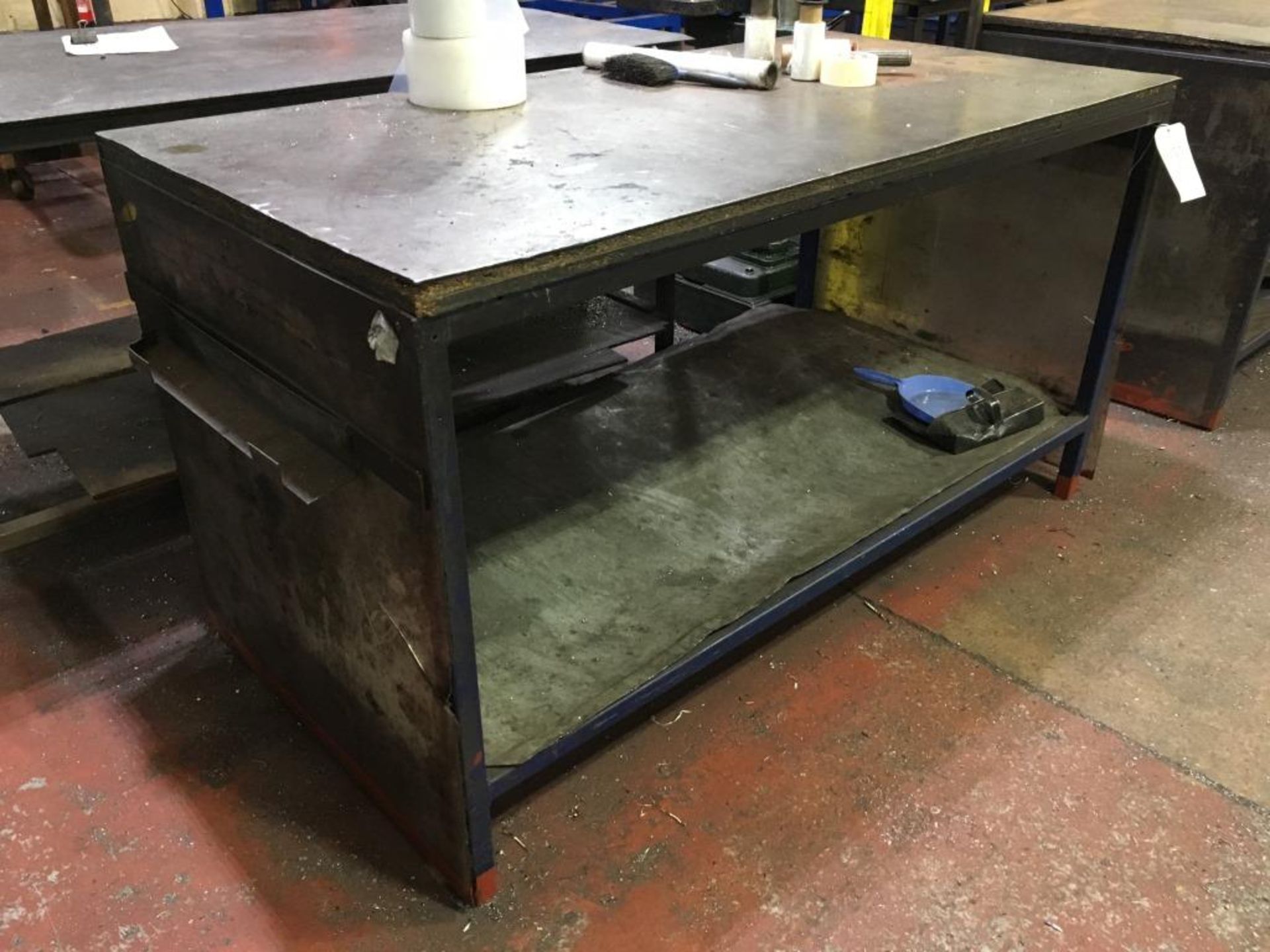 Two works benches (contents not included)