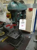 Fobco 13mm drilling machine, Serial No. 52196S. NB: This item has no CE marking. The purchaser is