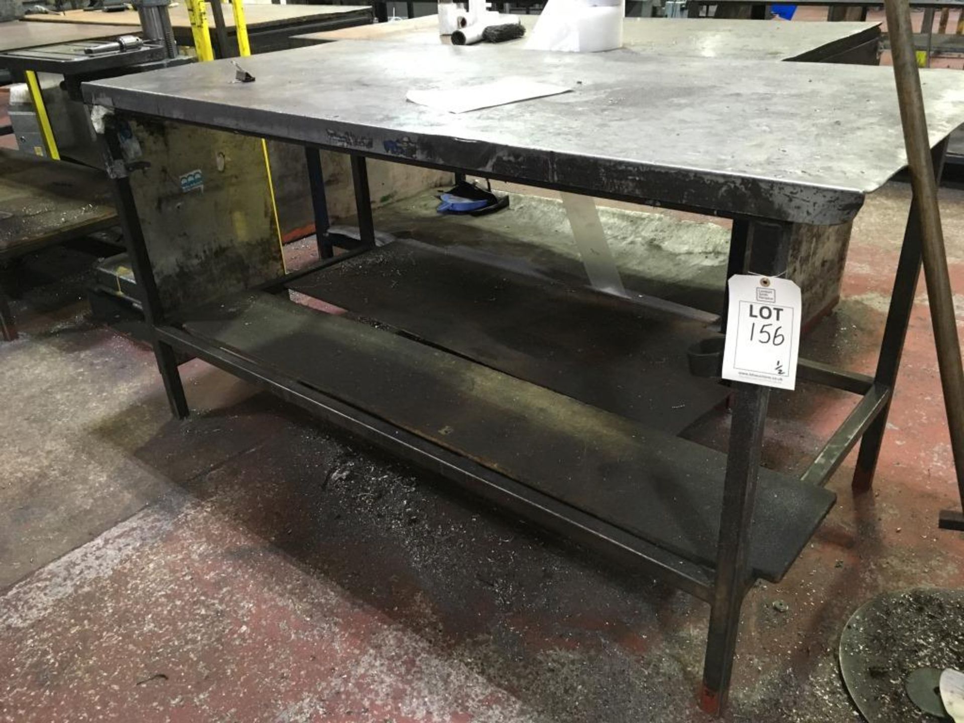 Two works benches (contents not included) - Image 2 of 2