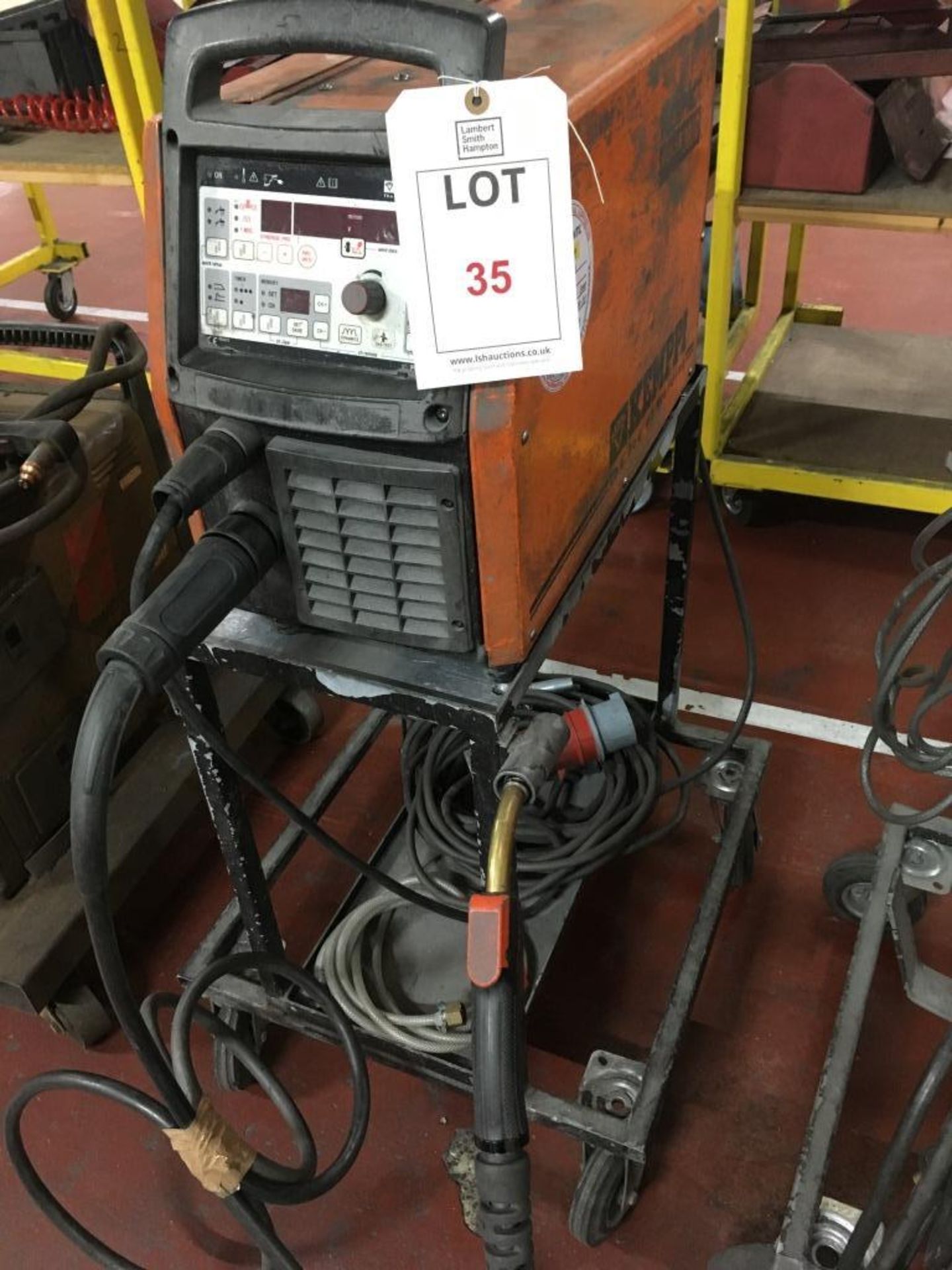 Kemppi Kempact Pulse 3000 mig welder, Serial No. 1337443U