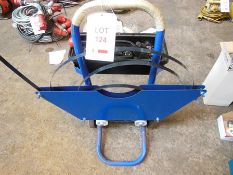 Strapping tool and trolley