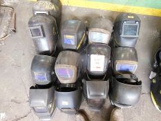 14 various welding masks