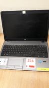 HP ProBook 450 laptop with Core i5 processor