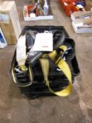 5 Ridgegear safety harnesses each with plastic case