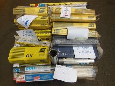 Quantity of ESAB, Cromarod and Oerlikon welding electrodes