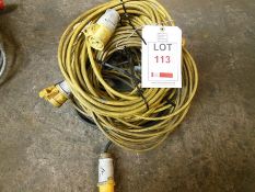 7 extension cables (110v)