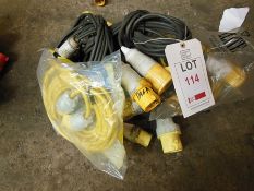 7 extension cables (110v)