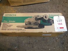 Hitachi Professional G185E3 180mm disc grinder (boxed, unused) (110v)