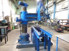 Kitchen Walker E-2 radial arm drill Serial no. 3325 (1979) Capacity: 4 ft. 7" with T-slotted bed,