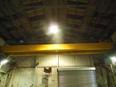 Crane Handling twin beam overhead gantry crane 10-tonne capacity Approx. 16.0 metre span with