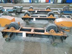 Powered welding rotator and 2 slave roller units (for spares only)