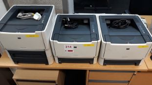 3 HP Laserjet P2015dn printers