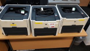 3 HP Laserjet 1320tn printer