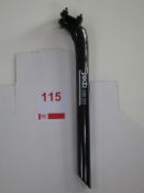 1x RS 01 27.2mm Black Seatpost Deda SRP £28.99