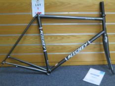 Ritchey WCS 57cm Grey Road Logic 2.0 Frameset SRP £949, Triple Butted air hardening steel frame with